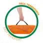 Baliza de Futebol 200x100x100cm 54119 Aktive Baliza de Futebol 200x100x100cm 54119 Aktive