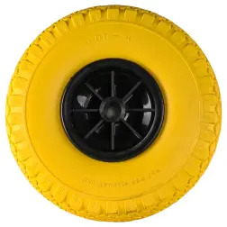 Roda PU Carro Armazem c/2 Rodas 250kg Flux - 1580060014