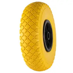 Roda PU Carro Armazem c/2 Rodas 250kg Flux - 1580060014