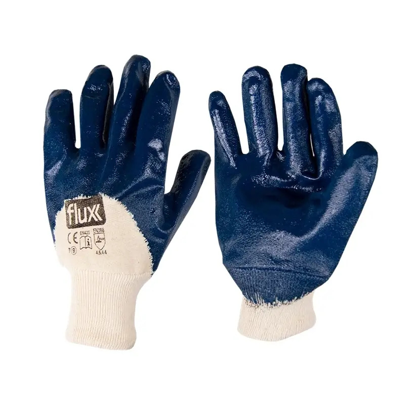 Luva Trabalho Azul Flux