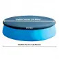 Cobertura em PVC para Piscina 3,66mt 28022 Intex Cobertura em PVC para Piscina 3,66mt 28022 Intex
