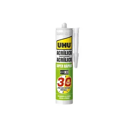 Acrílico Super Fast Branco 280ml UHU - 1450080153