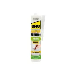 Super Acrílico Pintável Branco 300ml UHU - 1450080154