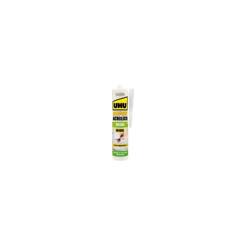 Super Acrílico Pintável Branco 300ml UHU