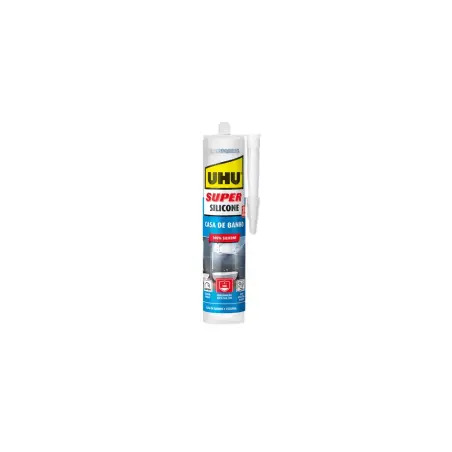 Super Silicone Transparente para Casa Banho 300ml UHU - 1450080156