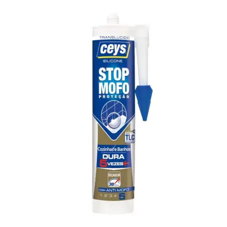 Silicone Sellaceys Stop Mofo em Cartucho Transparente 280ml Ceys - 1450080112