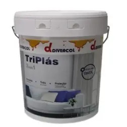 Tinta Plástica Branca Triplas Divercol - 15L - 1370350002
