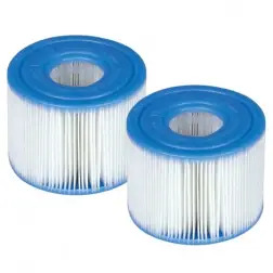 Filtro para Bomba deFiltragem para Piscina Pack 2un 29001 Intex - 1040100138