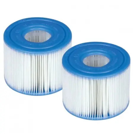 Filtro para Bomba deFiltragem para Piscina Pack 2un 29001 Intex - 1040100138