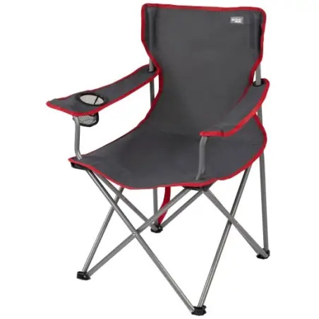 Cadeira de Campismo 45x47x82cm Cinza 52877 Aktive - 1180040073