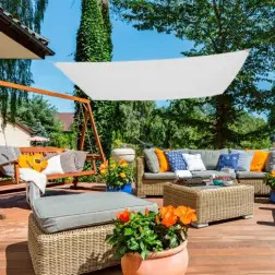 Toldo Rectangular em Poliester Branco 300x400cm 53912 Aktive #2 - 1350310048