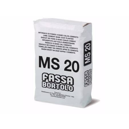 Reboco Interior MS20 25kg Fassa Bartolo - 1320300009