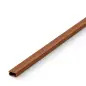 Calha Técnica Adesiva Mogno 12x7mm para Cabo Inofix