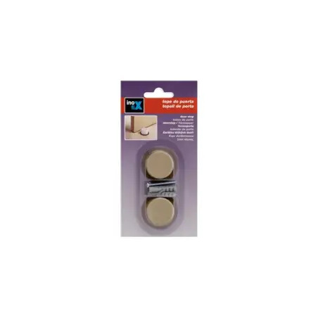 Batente de Porta Beje com Parafuso Pack 2un Inofix - 1210230017