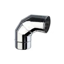 Curva em Inox para Salamandra 125mm 90º Valpec - 1510870044
