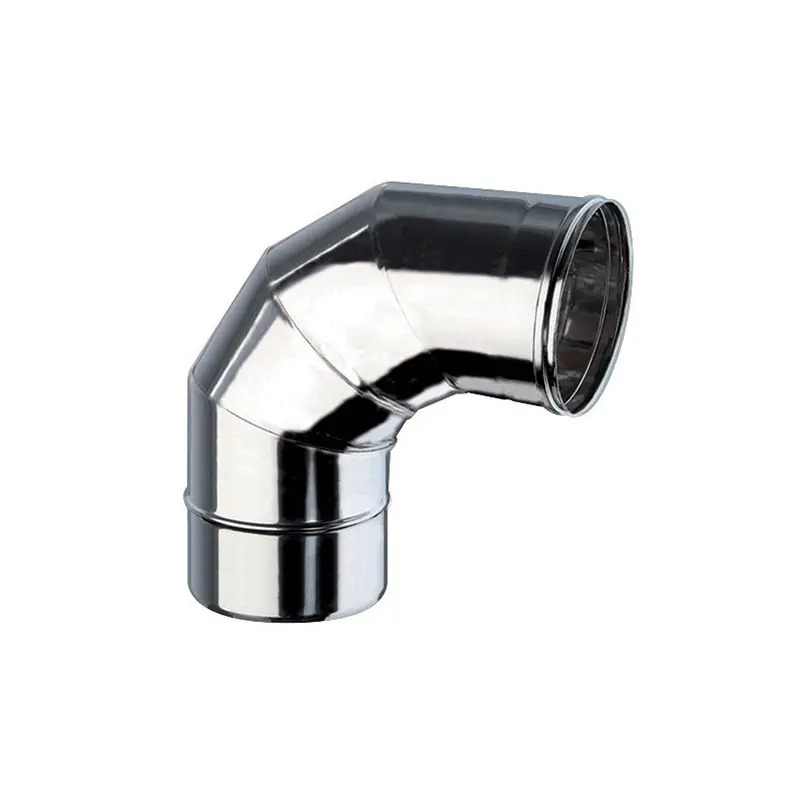 Curva em Inox para Salamandra 125mm 90º Valpec