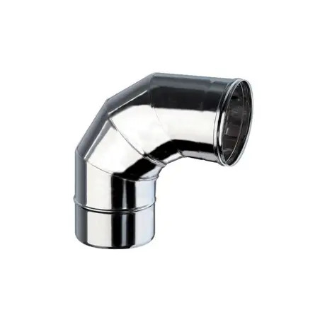 Curva em Inox para Salamandra 125mm 90º Valpec - 1510870044