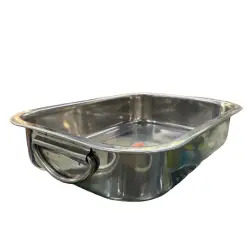 Tabuleiro em Inox com Asas - 25cm - 1360160005