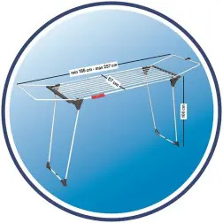 Estendal para Roupa Infinity Flex Vileda #1 - 1170080034