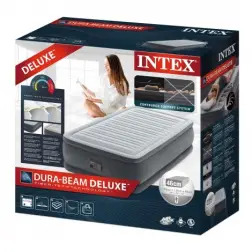 Colchão insuflável Comfort Plush 99x191x46cm 64412 Intex - 1650080046