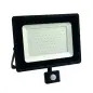 Projetor Led Slim IP65 100W 6000K com Sensor Eleri9 Projetor Led Slim IP65 100W 6000K com Sensor Eleri9
