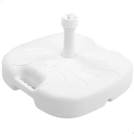 Base Guarda-Sol Poliresina Branca 45x45cm 61140 Aktive - 1650030088