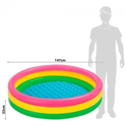 Piscina 3 argolas 147x025 57422 Intex #1 - 1180100019