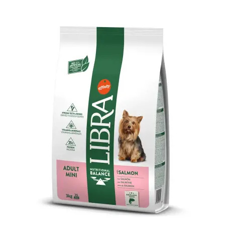 Ração Seca Adult Cão Mini Salmão Libra - 3kg - 1530030119
