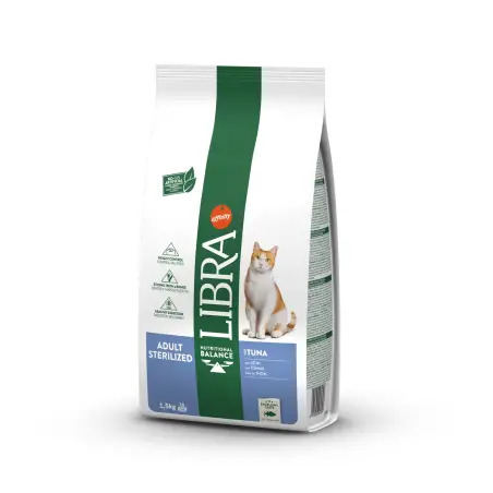 Ração Seca para Gato Esterilizado com Atum Libra - 1,5kg - 1540260166