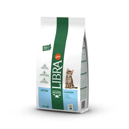 Ração Seca Gato Junior com Frango 1,5Kg Libra - 1540260167