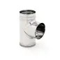 Tê 90º em Inox com Tampo para Salamandra Valpec