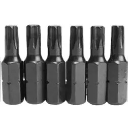 Conjunto 10 Bits Torx Inviolavel - 15x25mm - 1250860105