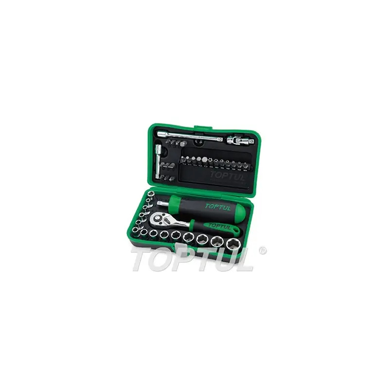 Jogo de Chaves de Caixa Pro 1/4" 41 Peças GADW4101 Toptul