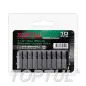 Jogo de Bits de Fenda 1/4" 1x5,5x25mm FSAA085EG Toptul