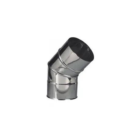 Curva em Inox para Salamandra 150mm 45º Valpec - 1510870089