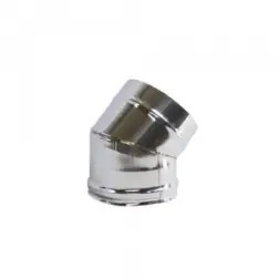Curva em Inox para Salamandra 150mm 45º Valpec - 1510870090