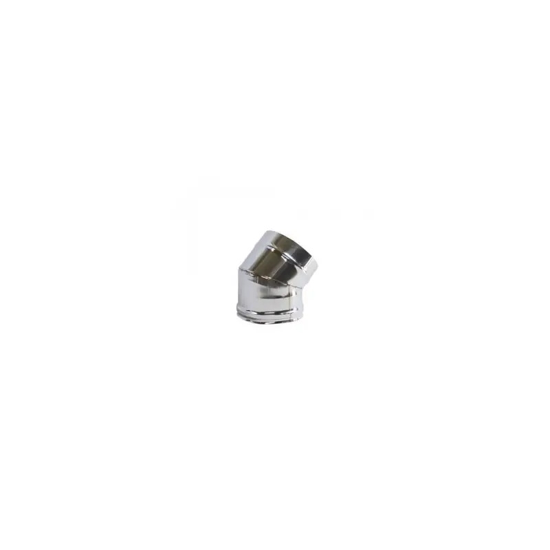 Curva em Inox para Salamandra 150mm 45º Valpec