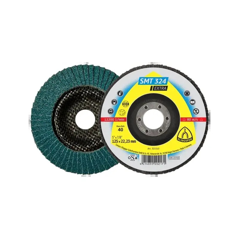 Disco Lamelado BB 115x22 SMT324 Klingspor