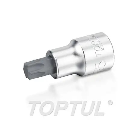 Chave de Caixa Bit Torx 3/8 BCFA1245 Toptul - 45 - 1250470113