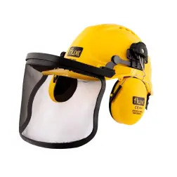 Capacete de Segurança com Rede e Protetor Auricular Flux - 1350080024