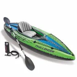 Kayak Insuflável Challenger com Remo Duplo em Alumínio K1 68305 Intex - 1650080073