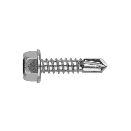 Parafuso Broca Cabeça Sextavada Zincado 100un Parafast - 4,2x19 - 1210100089