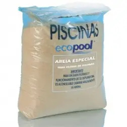 Areia de Sílica para Filtros de Piscina Ecopool - 1670180002