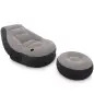 Cadeira Insuflável+Puff Ulta Lounge Relax 68564 Intex