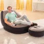 Cadeira Insuflável+Puff Ulta Lounge Relax 68564 Intex