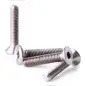 Parafuso Sextavado Interna Cabeça Chata Inox A2 DIN7991 100un Valpec