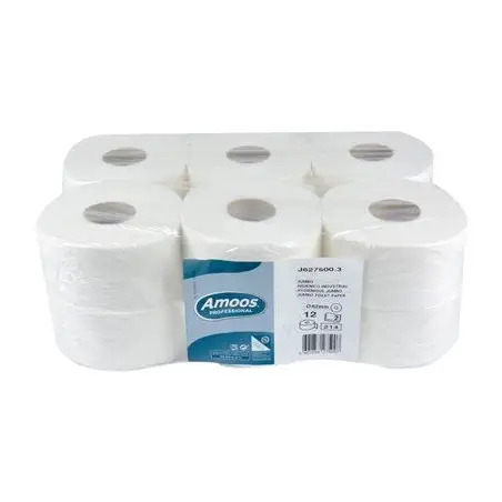 Papel Higiénico Jumbo Pack 12 Uni Valpec - 1680180006