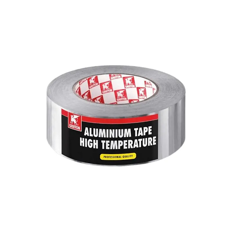 Rolo de Fita de Alumínio Alta Temperatura 5cm x 50mt Griffon