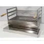 Churrasqueira de Pousar em Inox 50x40cm Utilzas Churrasqueira de Pousar em Inox 50x40cm Utilzas