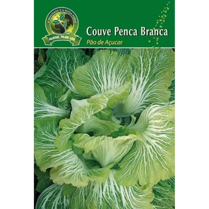Sementes de Couve Penca Pão Açúcar 10gr Germisem